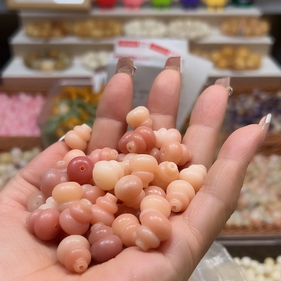 手串菩提根/象牙果卡14粉葫芦25颗