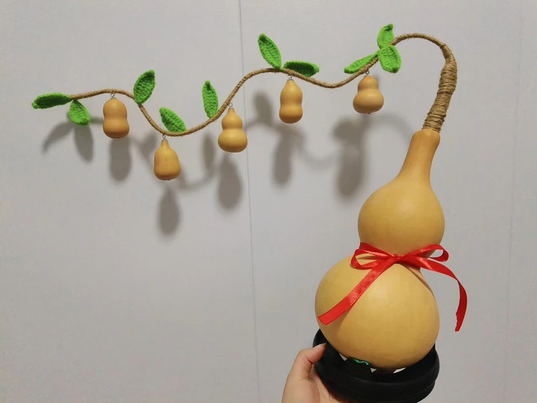 家居装饰五个葫芦娃藤上葫芦树乔迁送礼