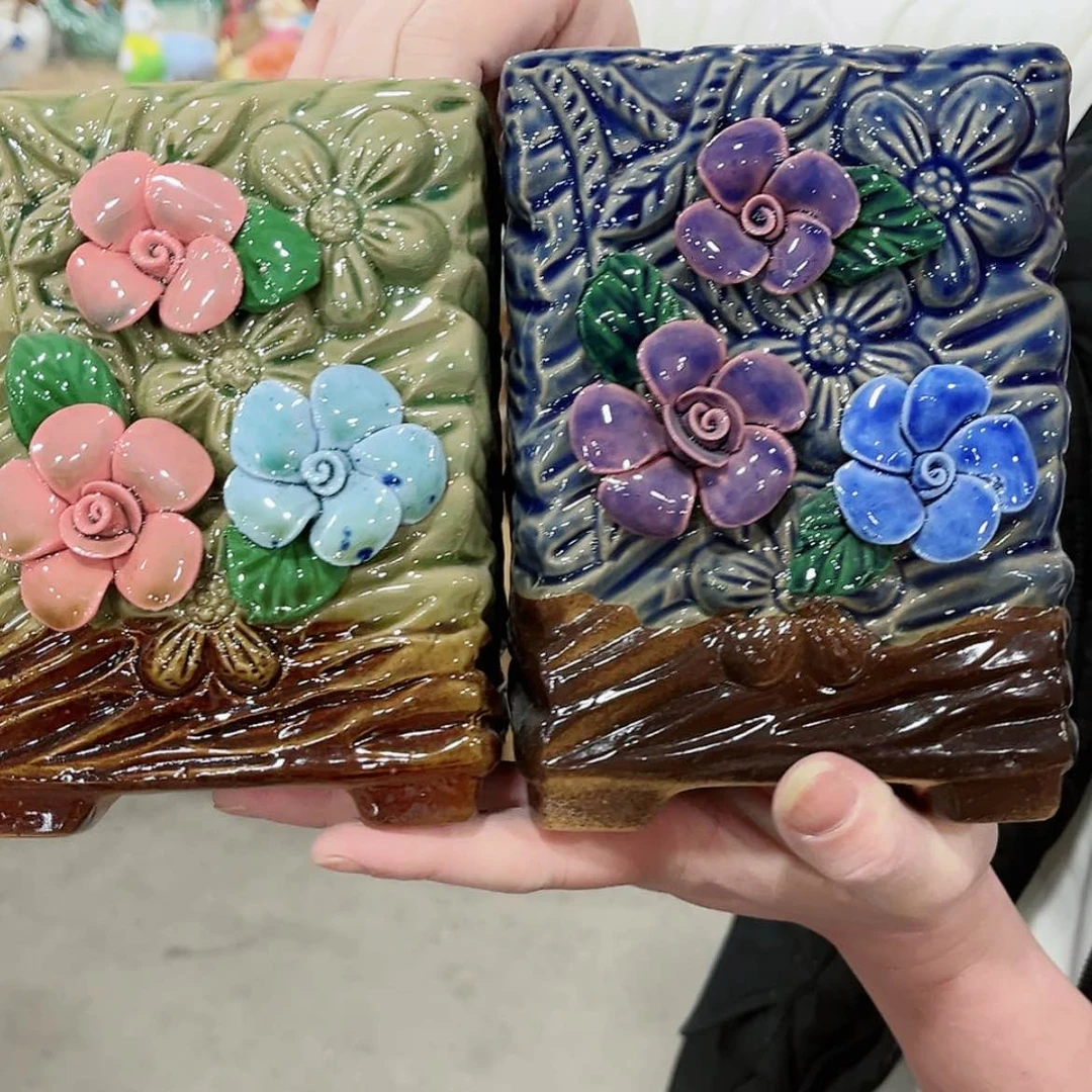 【闪购商品】陶瓷陶瓷多肉植物花盆