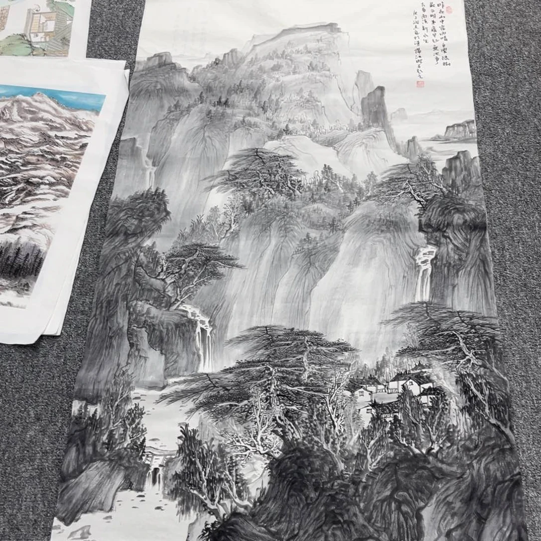 国画卖字画的小伙伴