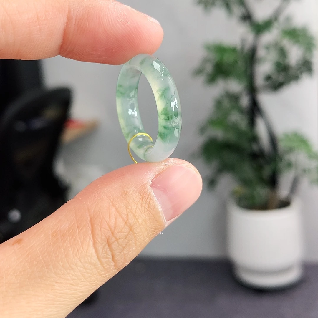 翡翠未镶嵌戒指12