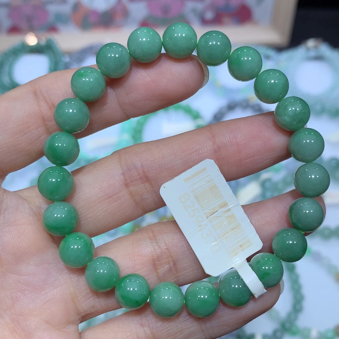 翡翠未镶嵌手链天然