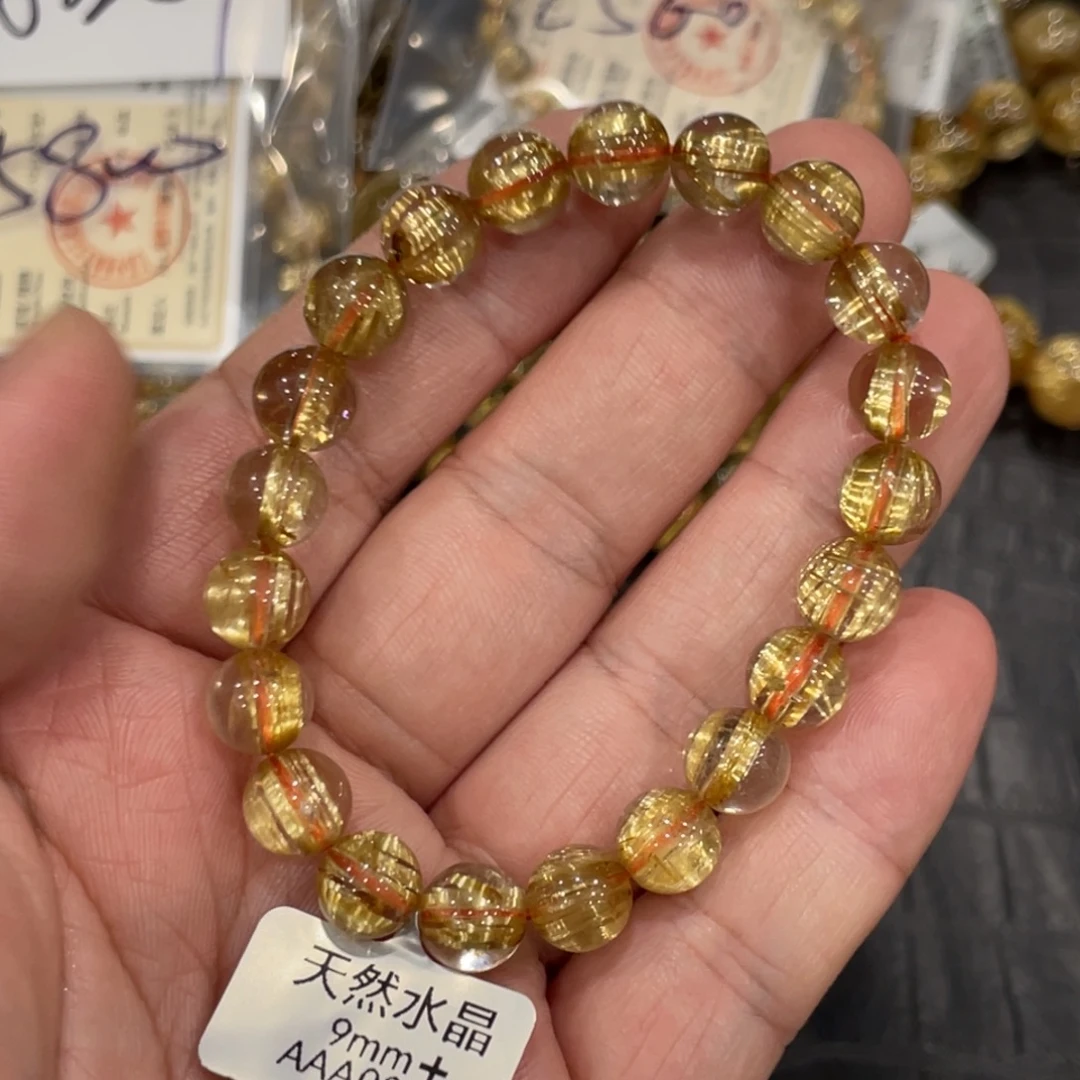 未镶嵌手链水晶aaa0250钛晶