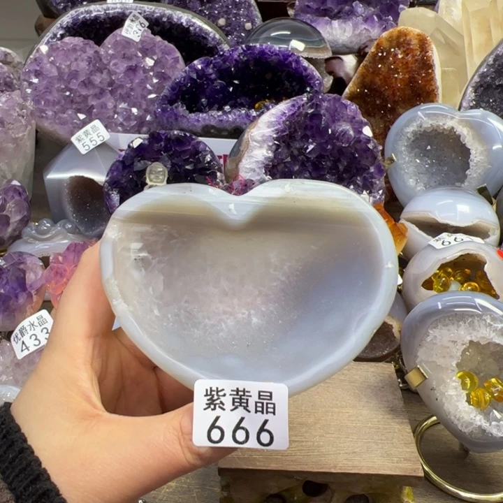 未镶嵌大型摆件（非配饰）紫晶666