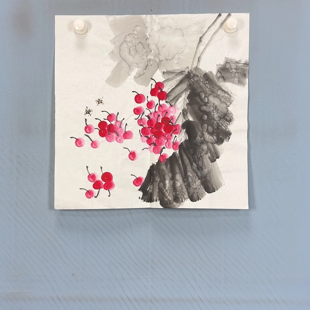 国画297 牡丹仙子好帅气