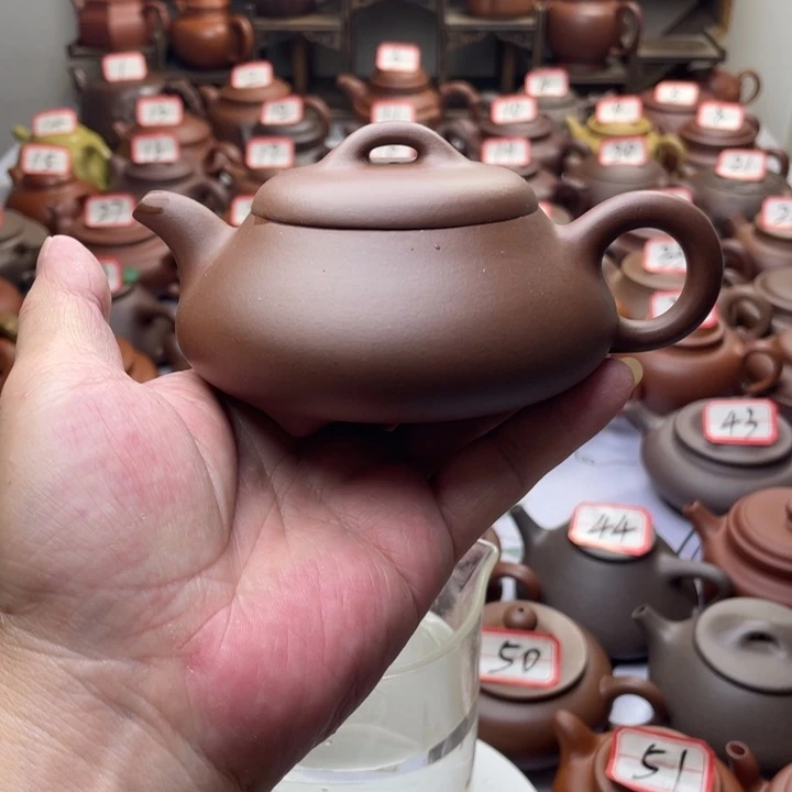 茶壶紫砂宜兴紫砂半手工