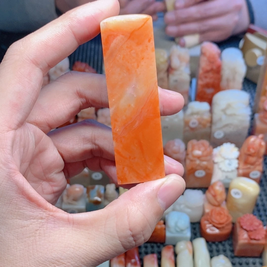 寿山石印石人****～手工篆刻