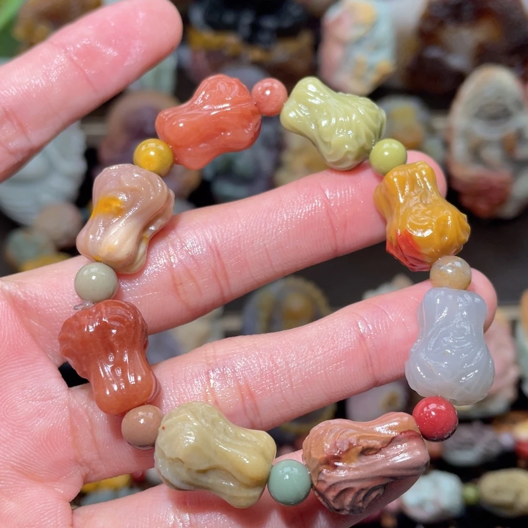 石英质玉未镶嵌手串