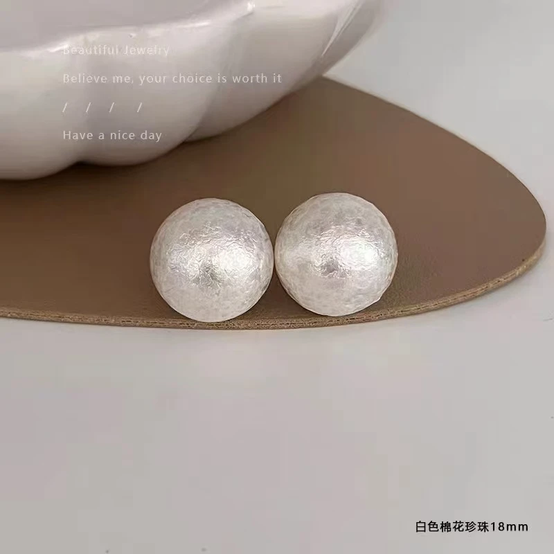 非金属仿珍珠耳饰 时尚百搭小耳钉减龄