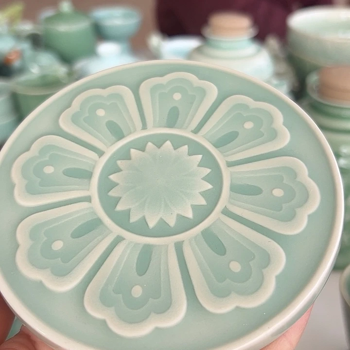 小米茶器龙泉青瓷