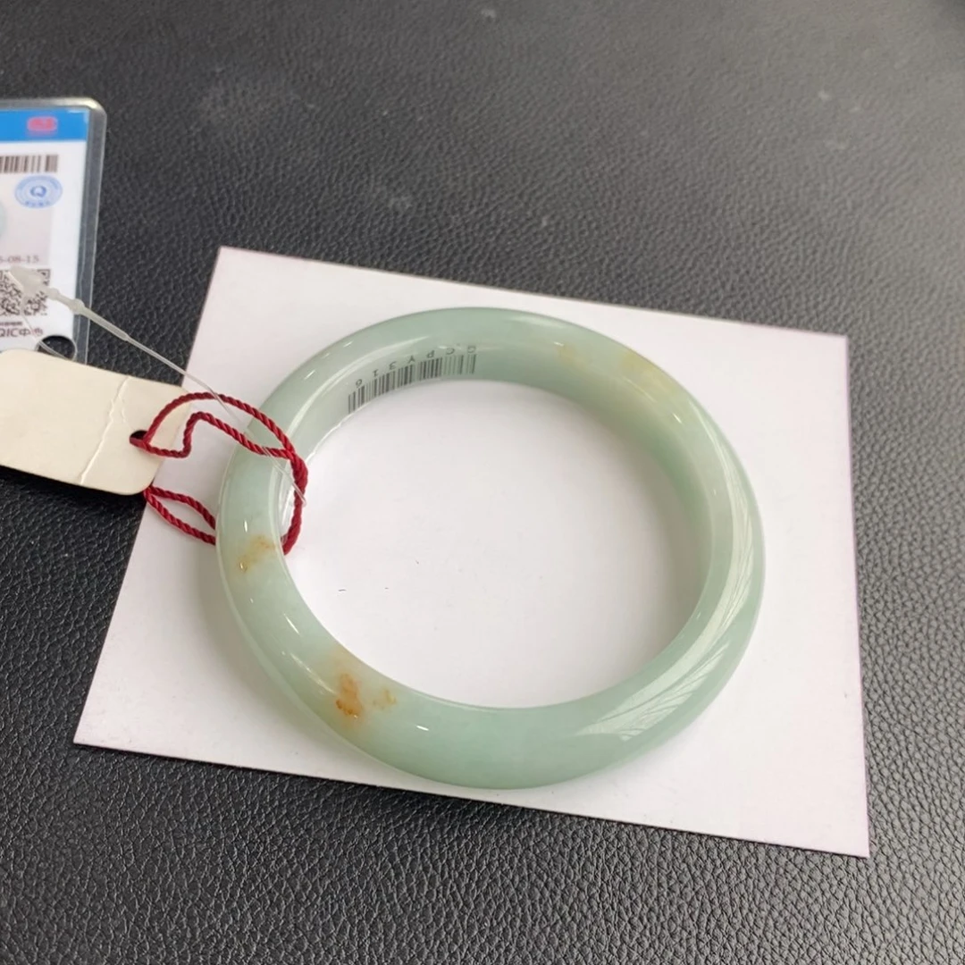 翡翠未镶嵌手镯12号58.8正圈