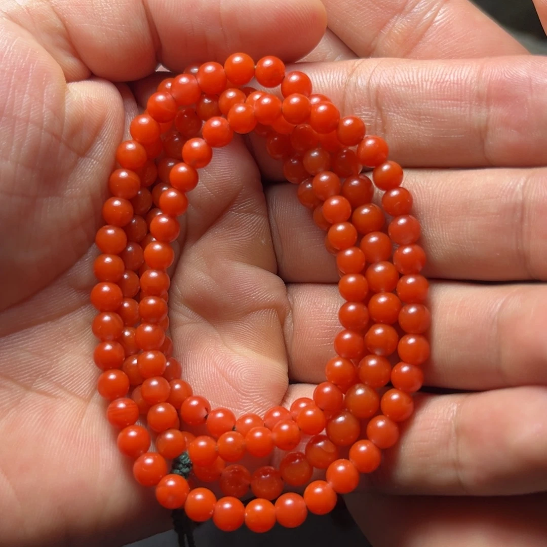 未镶嵌手串南红玛瑙