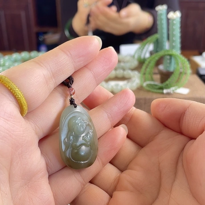 和田玉（黄玉）未镶嵌套链