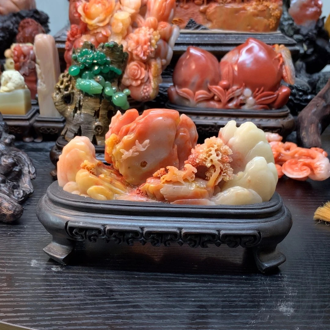 寿山石寿山石摆件