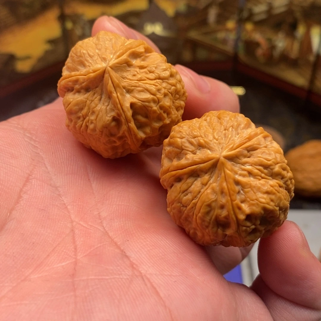 吊坠文玩核桃梅花三愣