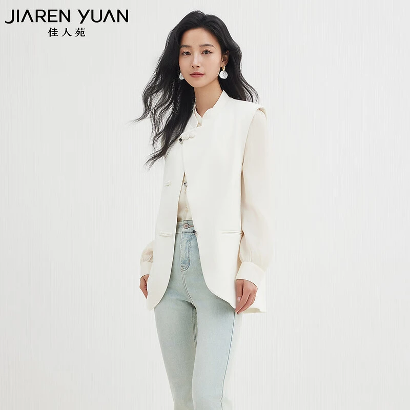 【达人专属】佳人苑马甲女秋季新款J433431