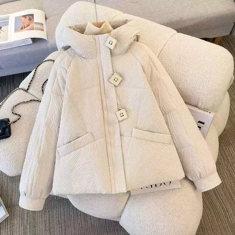 『羽绒服Y』设计显瘦百搭时尚羽绒服2025911