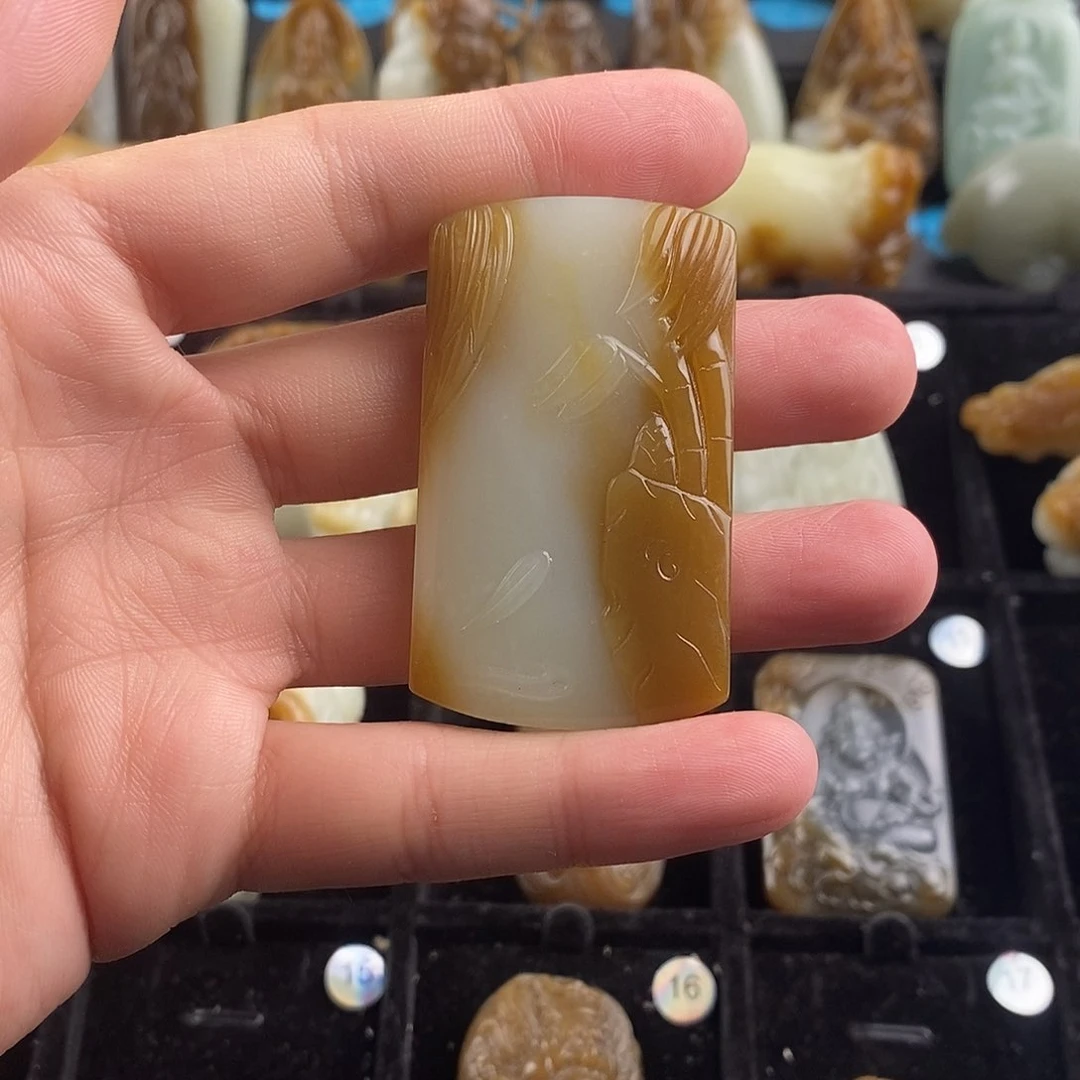 和田玉挂件未镶嵌