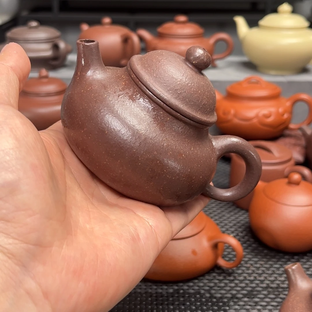 紫砂茶壶ξ****紫砂紫砂紫降坡