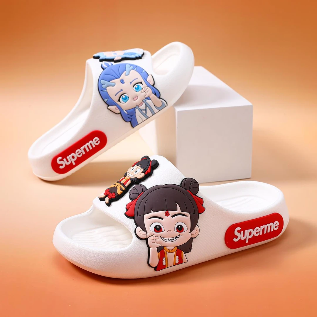 哪吒敖丙儿童拖鞋男童2025夏季室内家居浴室宝宝男孩防滑软底凉拖