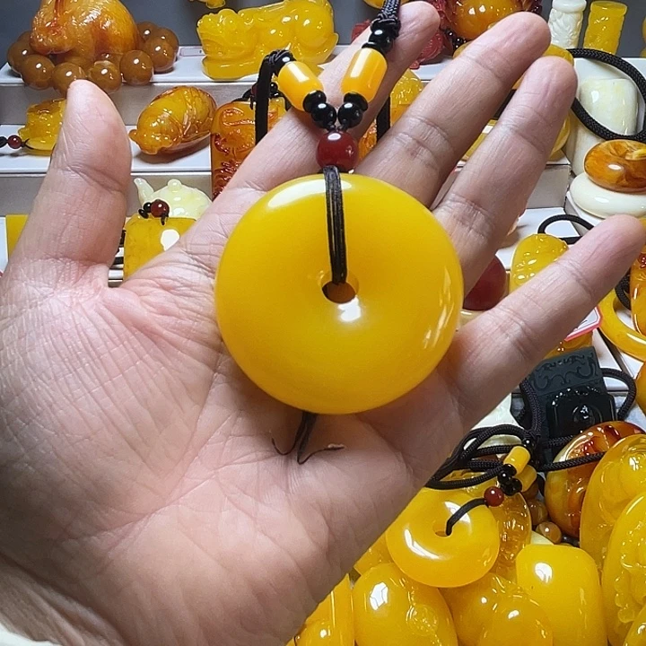 太***.平安扣毛衣链 服饰配饰