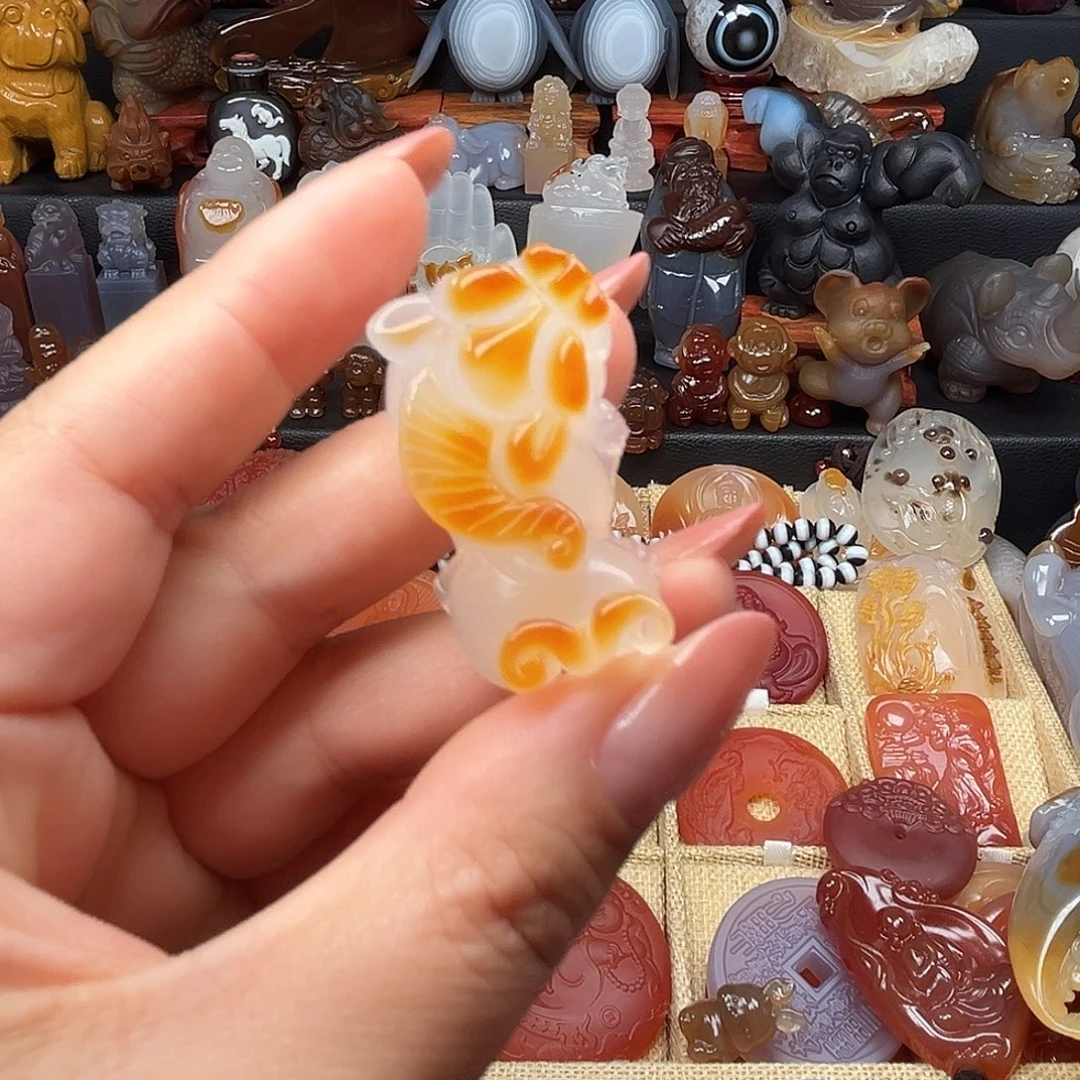玛瑙/玉髓未镶嵌颈饰