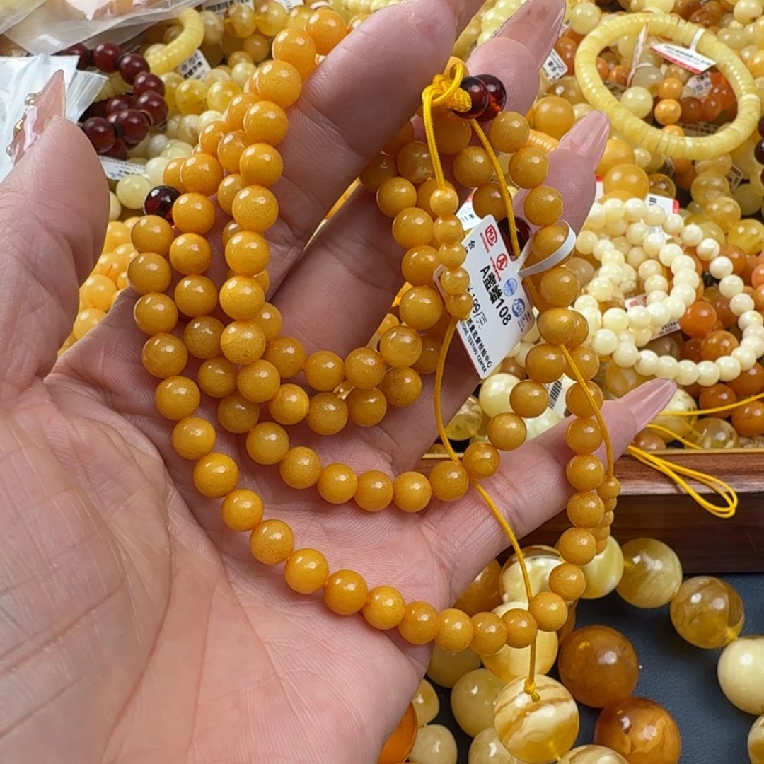 琥珀未镶嵌珠宝奇石