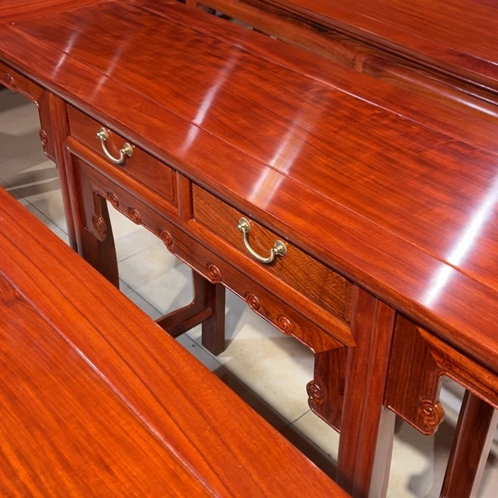 果***哥花梨木类案台缅甸花梨木翘头案138