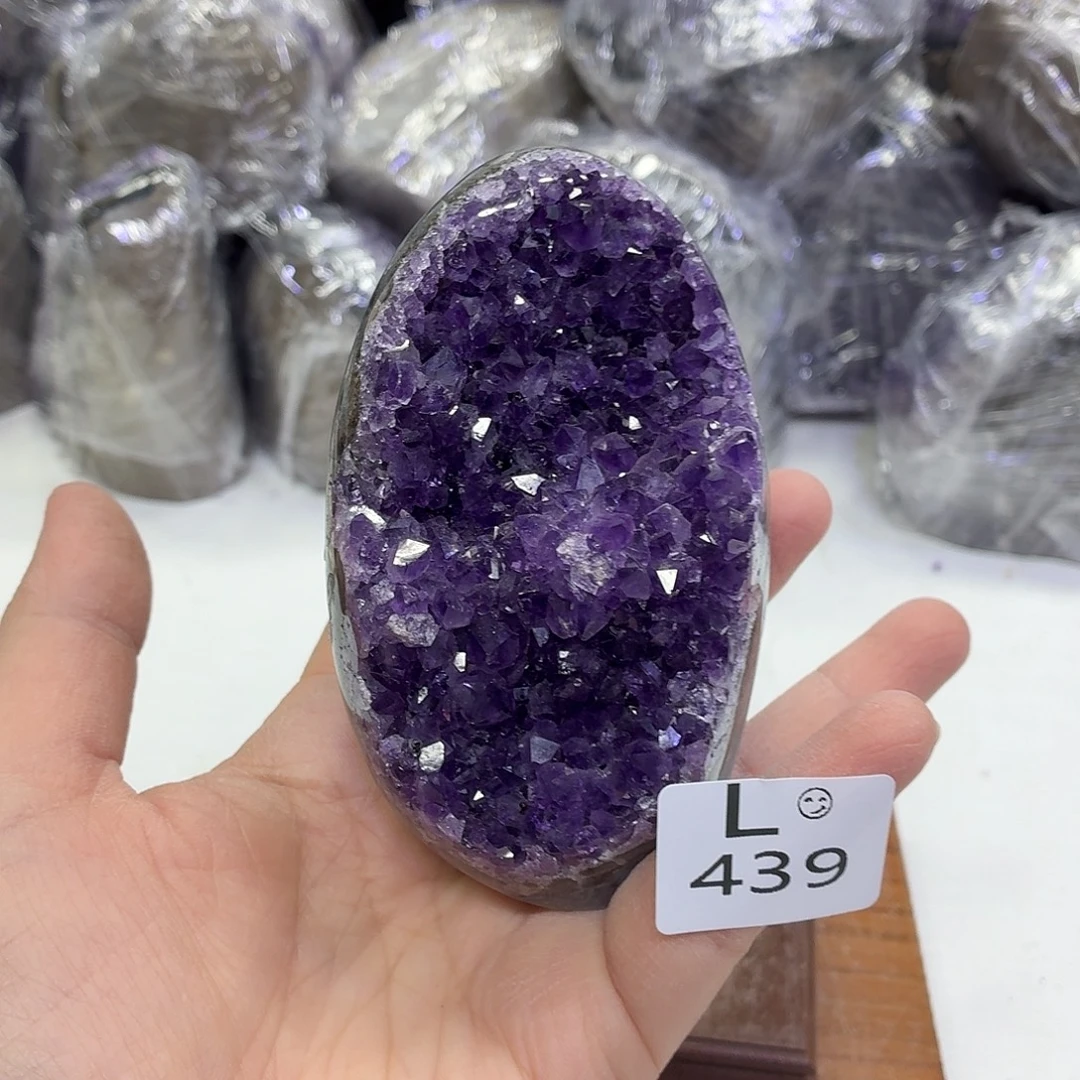 未镶嵌摆件水晶天然紫水晶