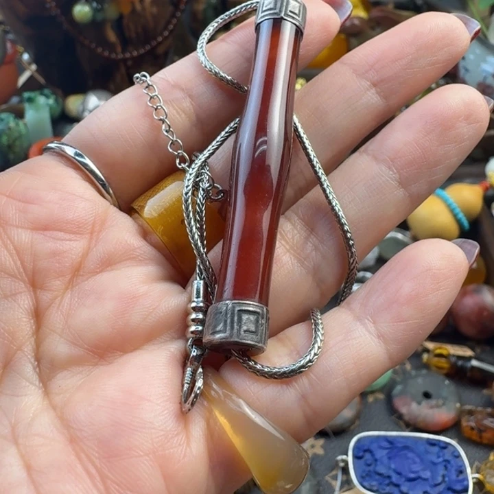 翡翠颈饰未镶嵌?****࿐