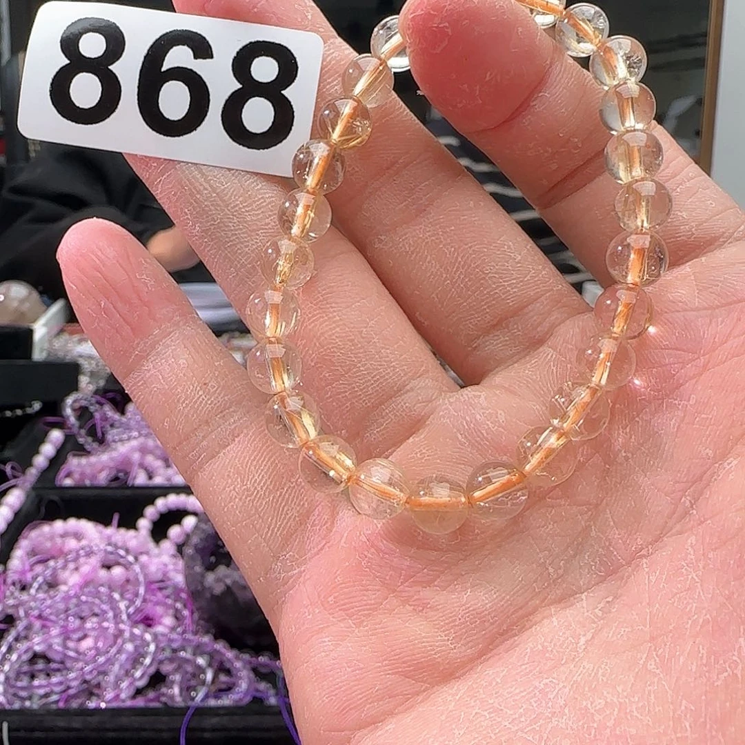 水晶手链未镶嵌868金发