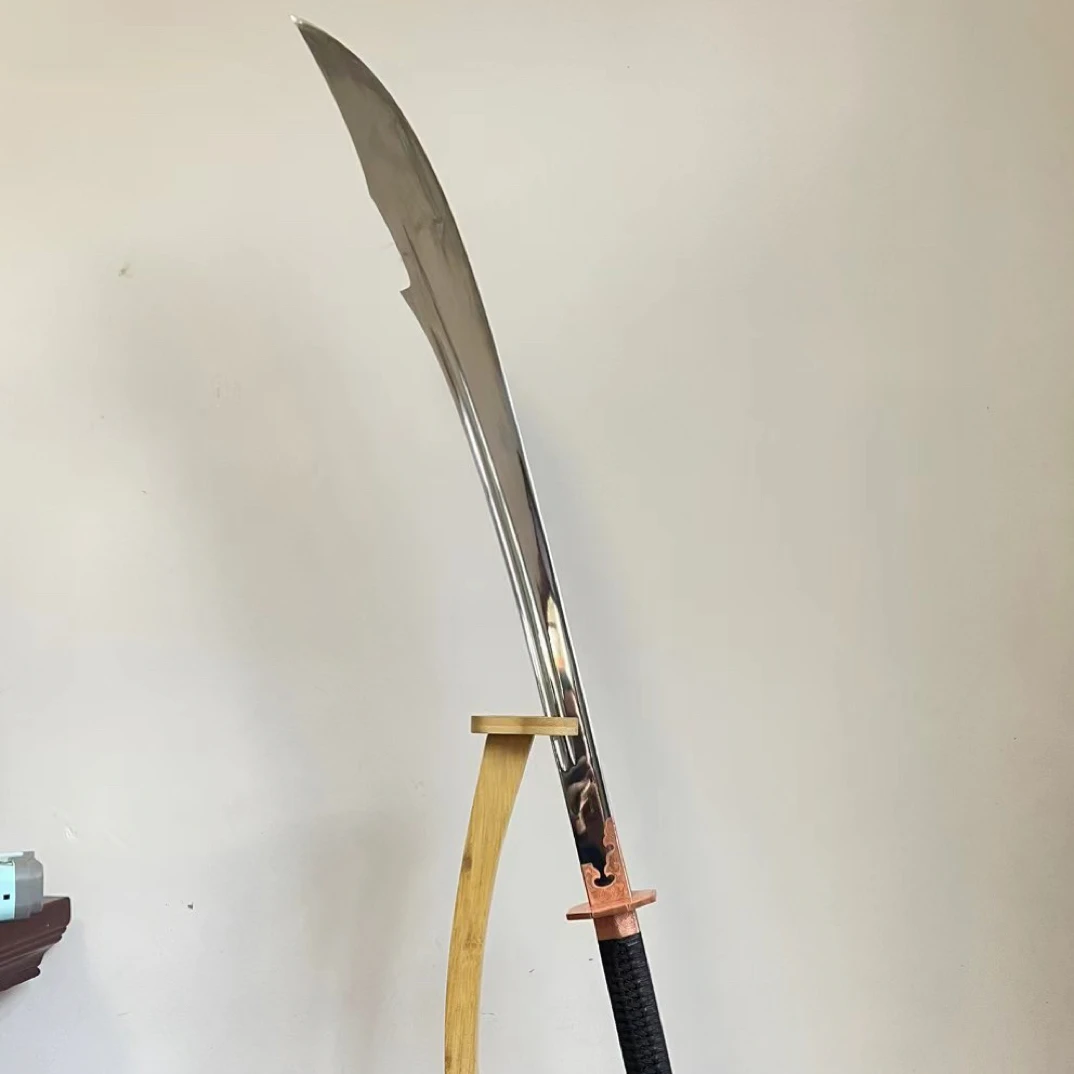 龙泉风仁剑铺出品《御林军大刀》一体龙骨锻打明风大刀冷兵器未开刃