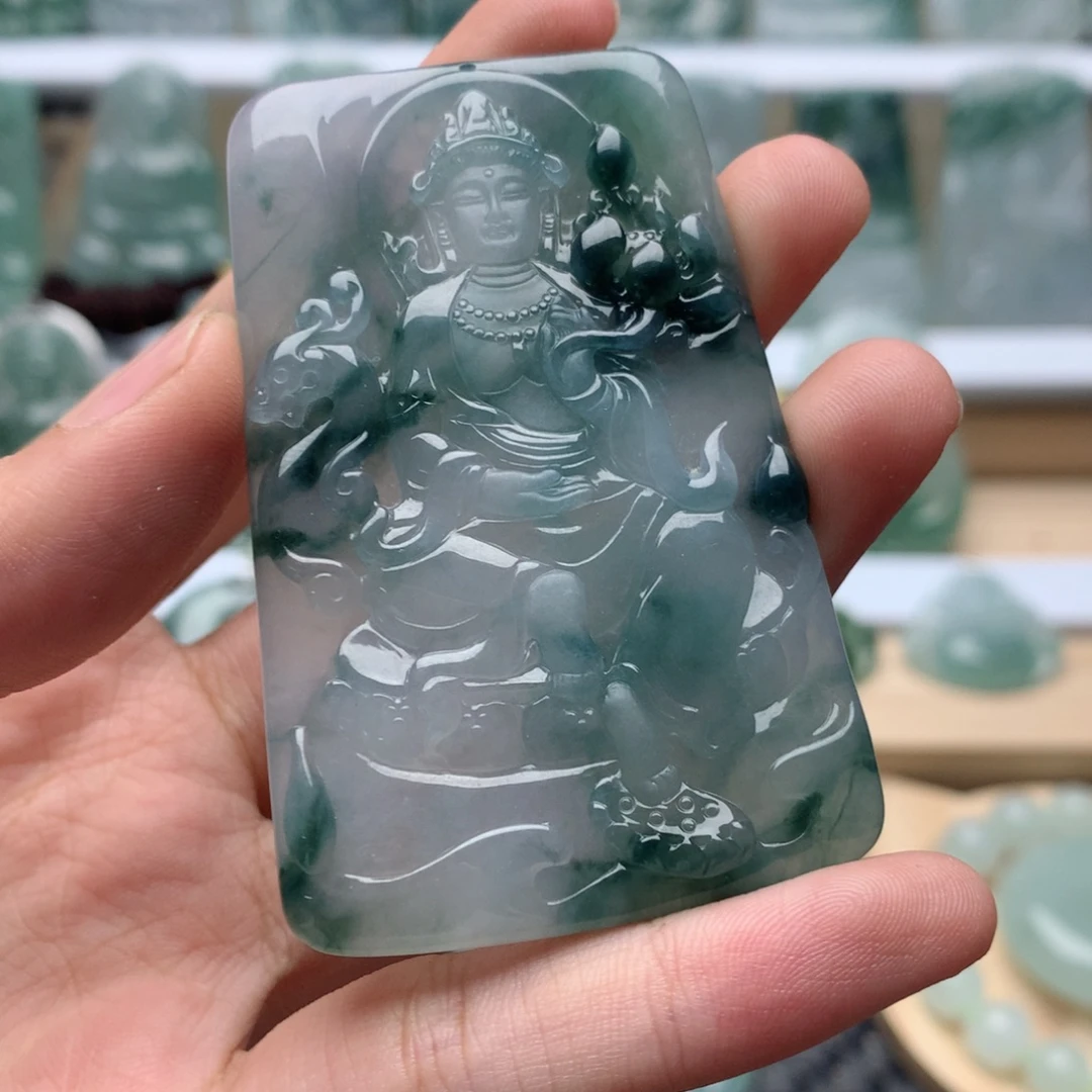 。***吊坠(不含链)未镶嵌翡翠观音