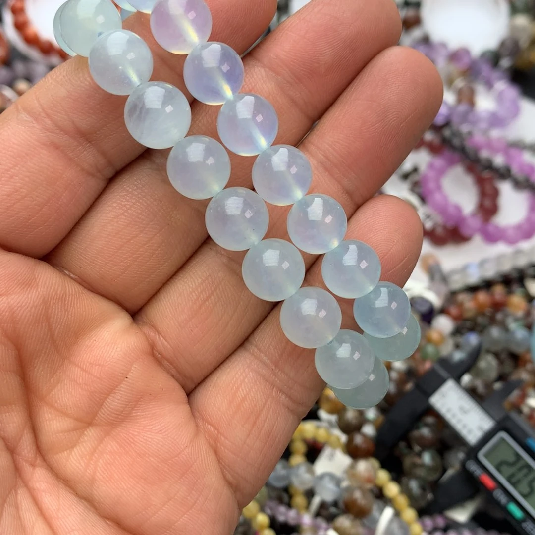 【闪购商品】海蓝宝石颈饰未镶嵌手链