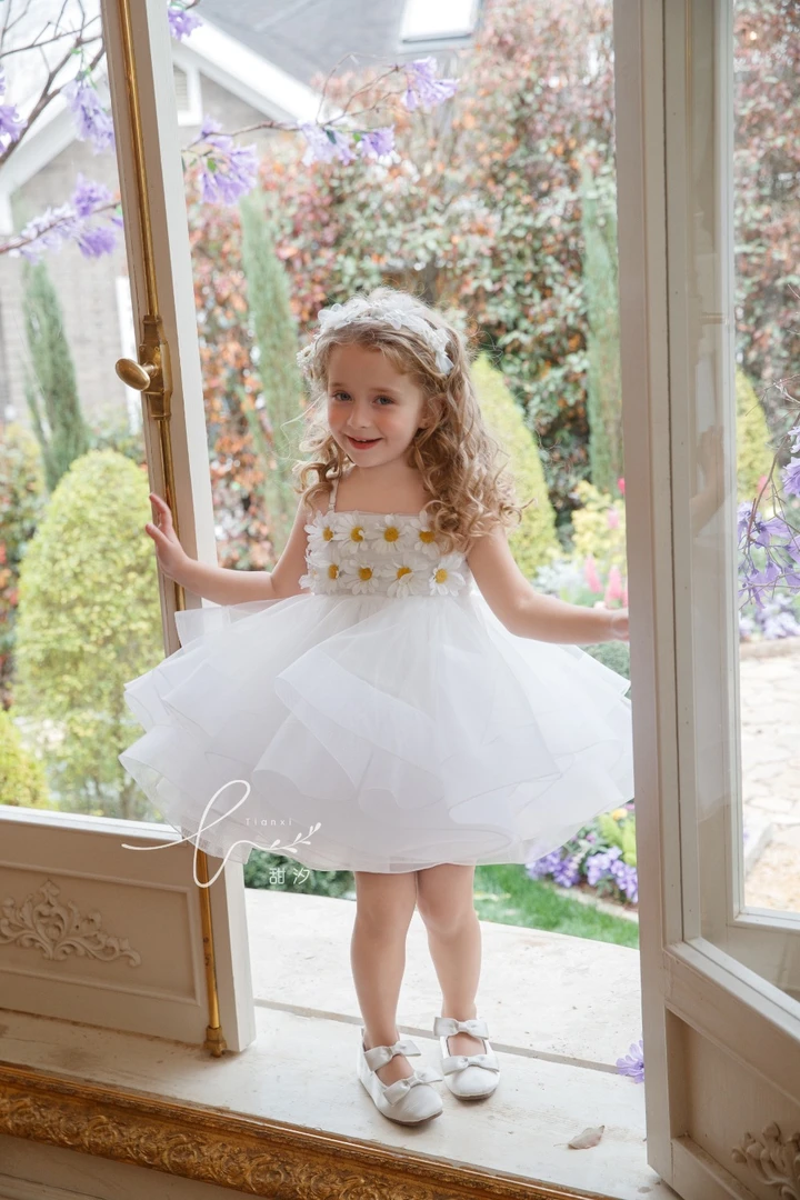 86123女童公主裙四季款小女孩洛丽塔蓬蓬礼服连衣裙
