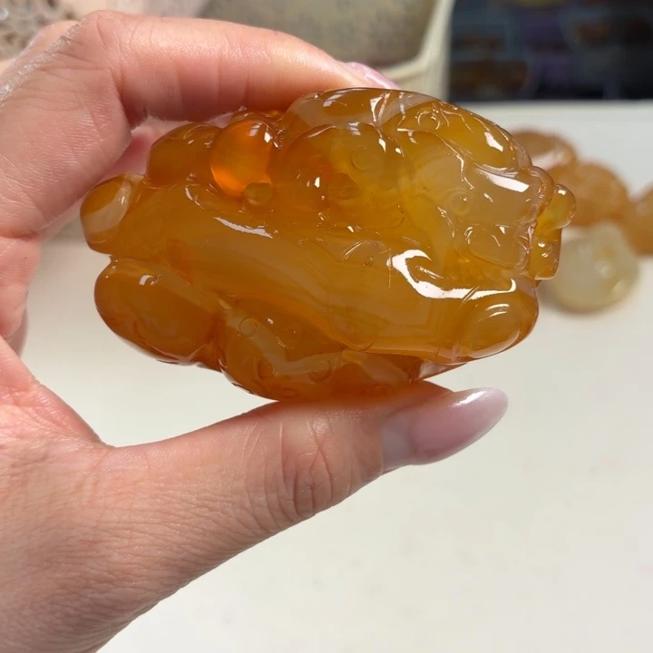 玛瑙/玉髓未镶嵌吊坠(不含链)