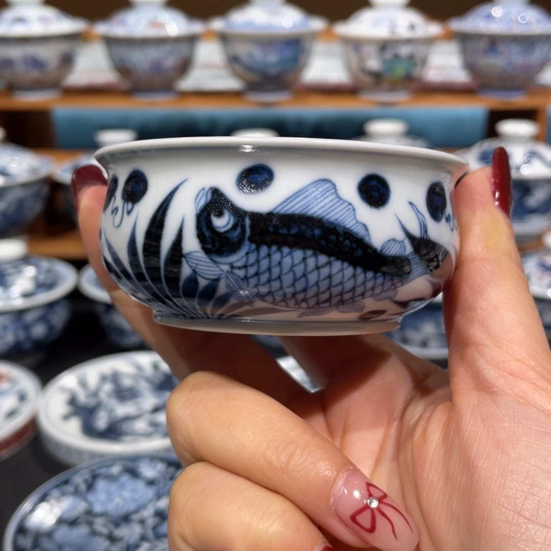 景德镇陶瓷手工手绘