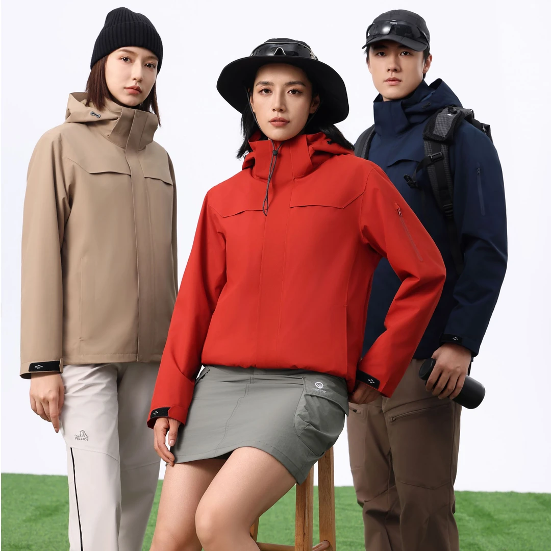秋冬季三合一冲锋衣加绒外套工作服定制logo幼师培训机构4S店工装