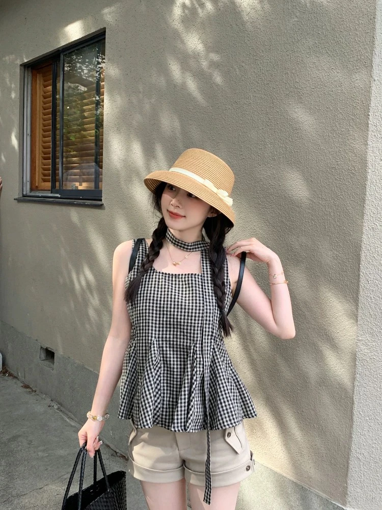 新疆包邮-【m09#】赫本风编织法式夏季草帽显脸小