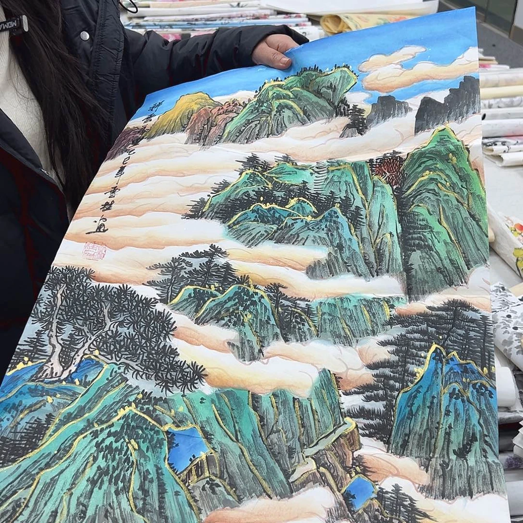 国画纯手绘字画作品欣赏