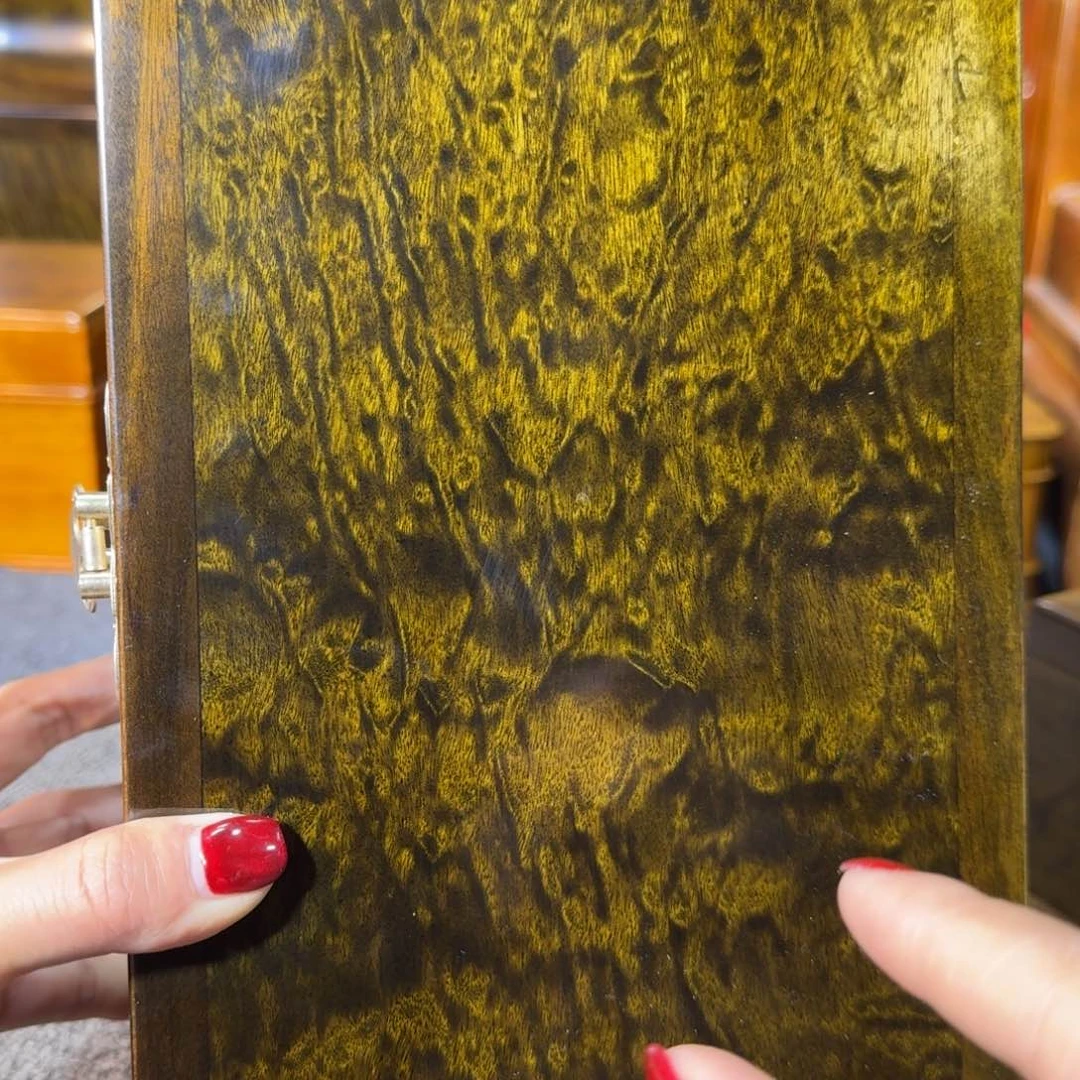 阴沉木乌木茶叶盒大号龙胆纹理m 8