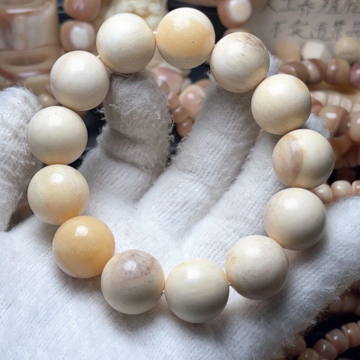 驼骨手串/手链18圆微粽