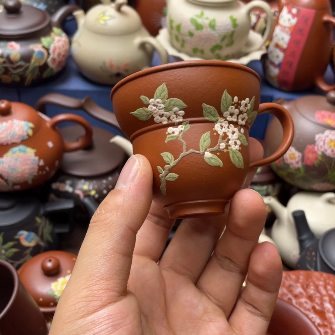 茶杯紫砂紫砂主人杯80cc