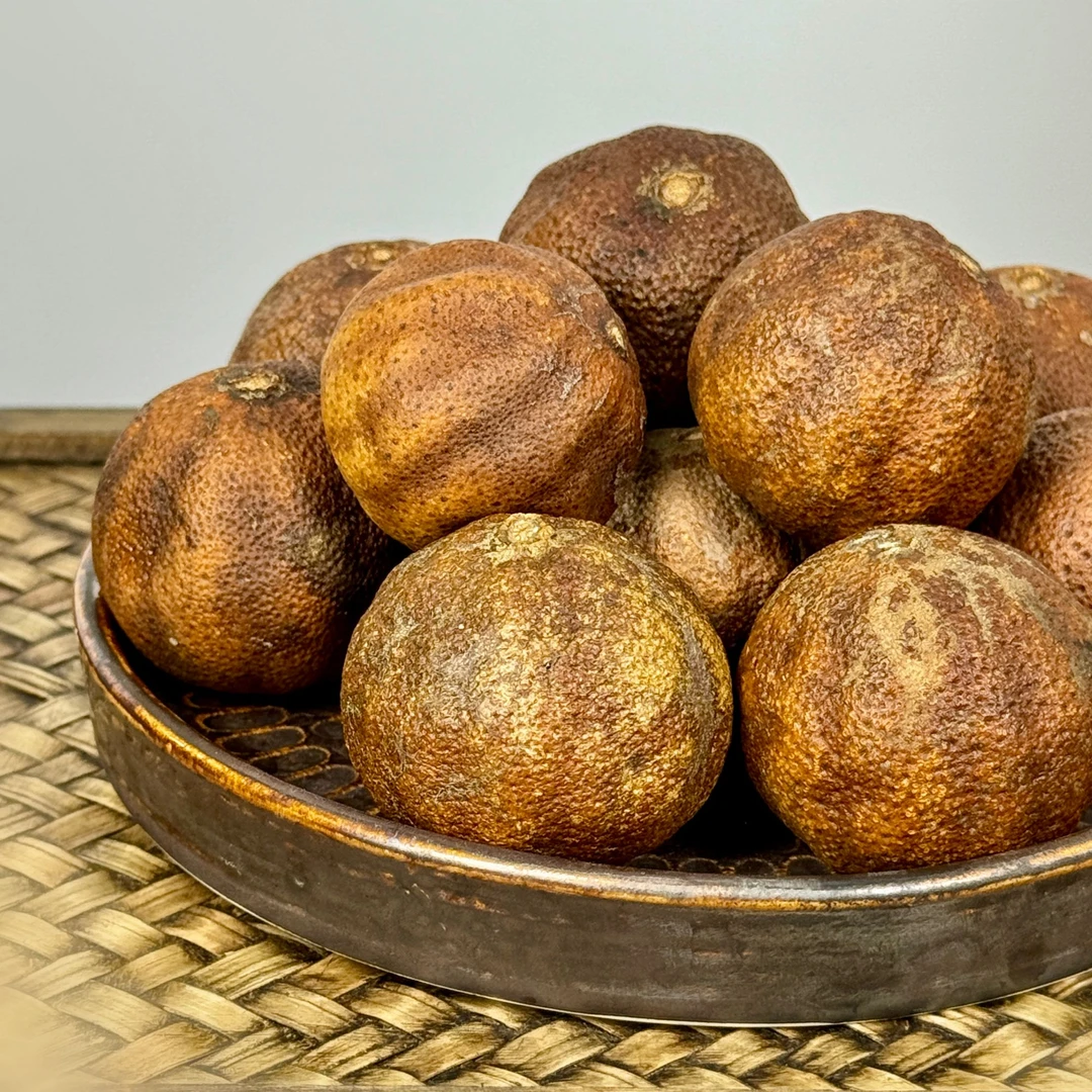 小灯笼 17年【杰选陈皮果】梅江 柑宝 简装 250g 拍一发二