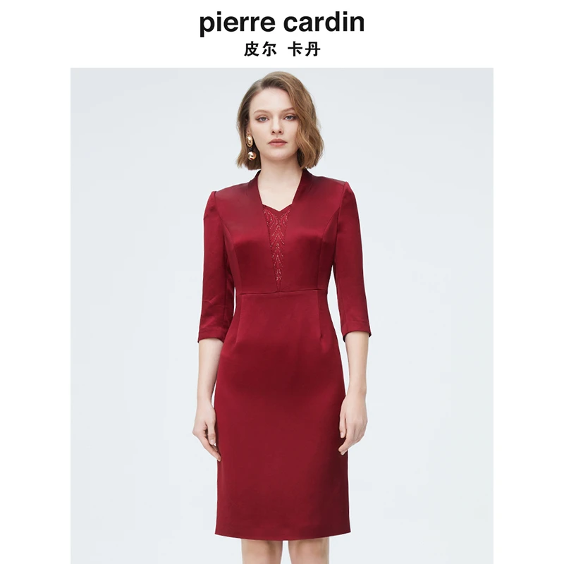 【皮尔卡丹女装】 轻奢礼服连衣裙【专柜正品】