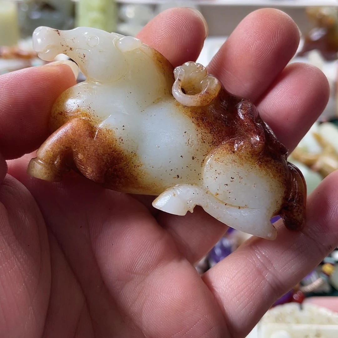 释***农和田玉未镶嵌颈饰