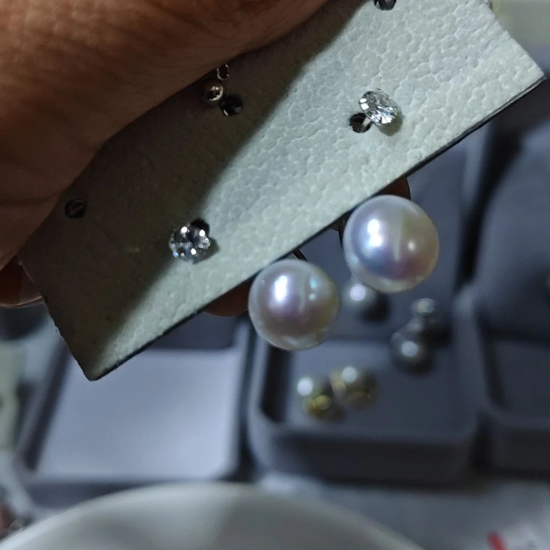 街****银S925镶嵌淡水珍珠手绳