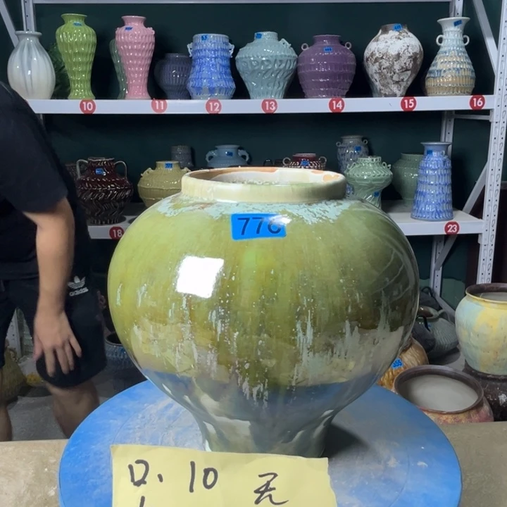 景德镇陶瓷花盆花器776