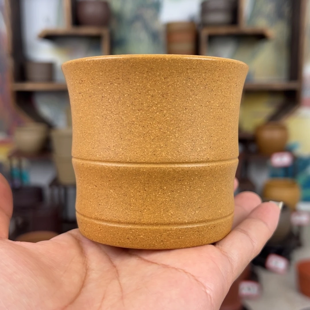 紫砂茶杯黄金段…200毫升