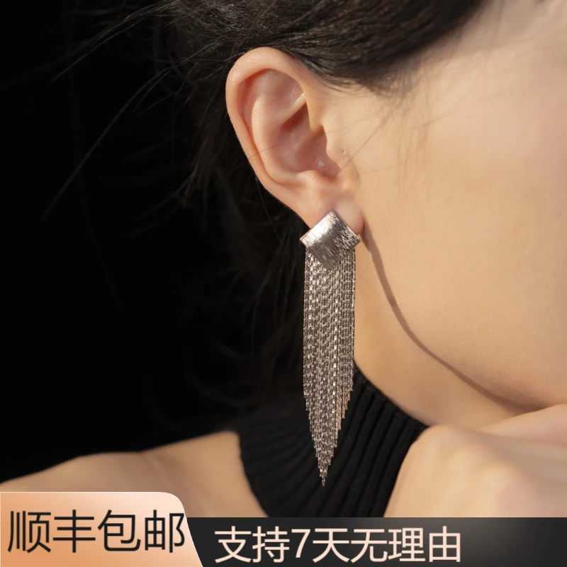 S31女轻奢金百搭欧美饰品耳环精致气质时尚个性设计师